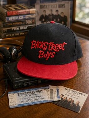 Rare Backstreet Boys We've Got It Goin' On Snapback Hat 90s Tour Cap OS